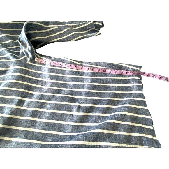 Ashley Stewart Cropped Capri  Linen Pants Womens Plus  20 - Picture 5 of 7